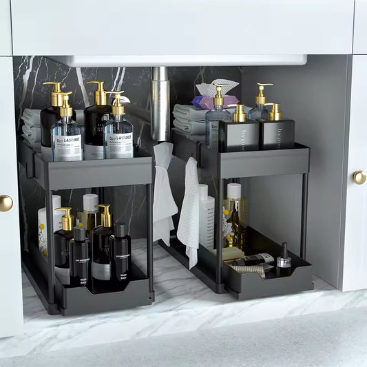 2-Tier Under Sink Organizer Rack
