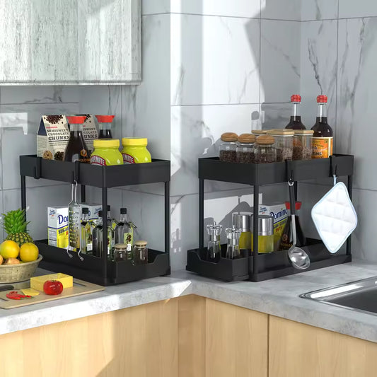 2-Tier Under Sink Organizer Rack