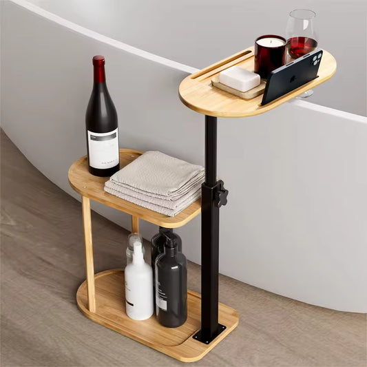 Adjustable Bamboo Bath Tub Tray