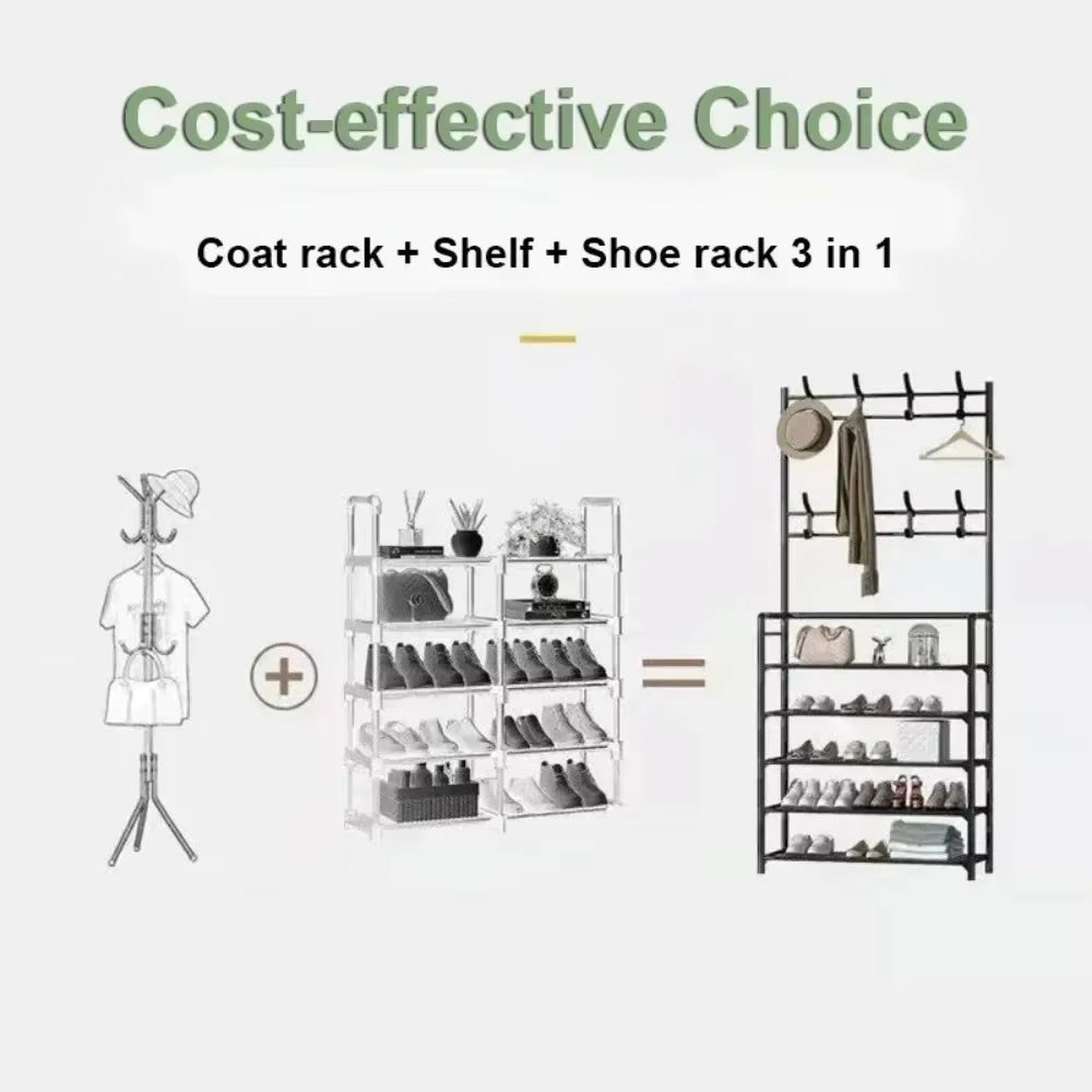 Multi-Layer Shoe Rack Organizer