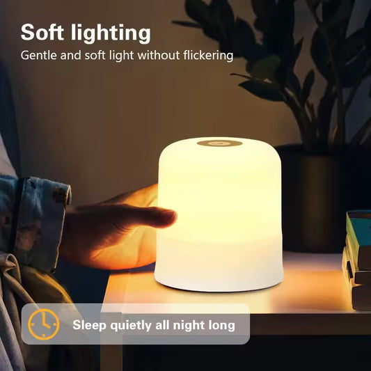 Rechargeable Touch LED Bedside Lamp